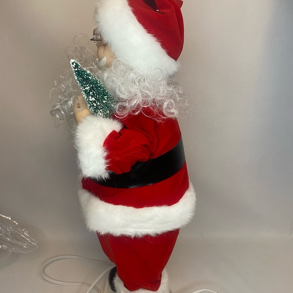 Vintage Telco Motion-ettes Santa Claus with light and tree 1996 - Picture 16 of 16